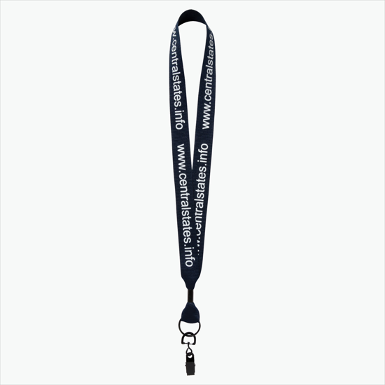 MARCO 1 Economy Polyester Lanyard - Swivel Bulldog Clip