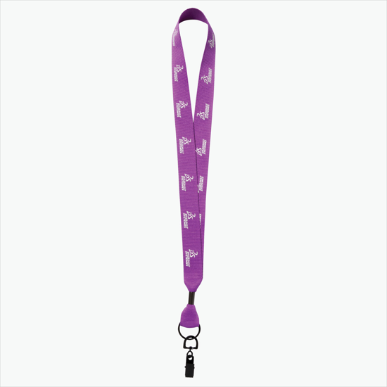 MARCO 1 Economy Polyester Lanyard - Swivel Bulldog Clip