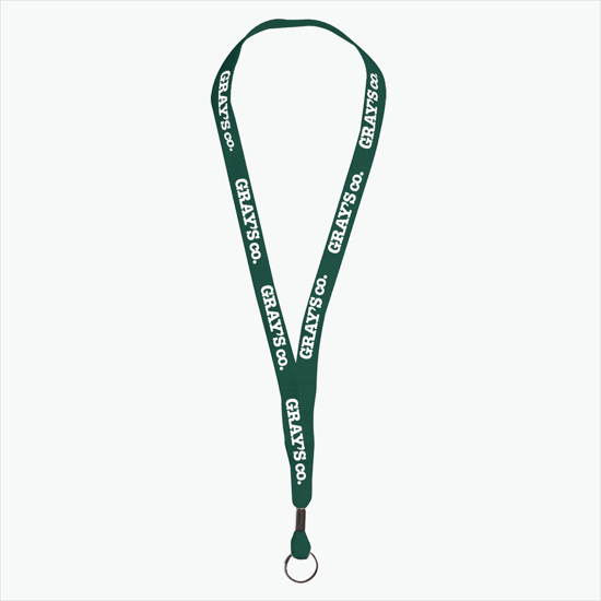 MARCO 1 Economy Polyester Lanyard - Split Ring