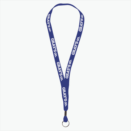 MARCO 1 Economy Polyester Lanyard - Split Ring