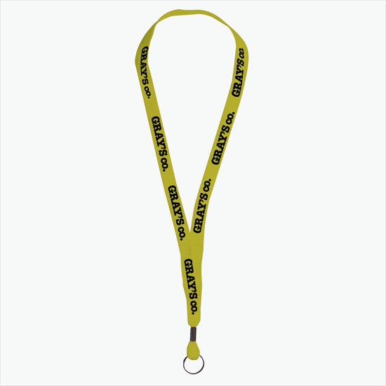 MARCO 1 Economy Polyester Lanyard - Split Ring