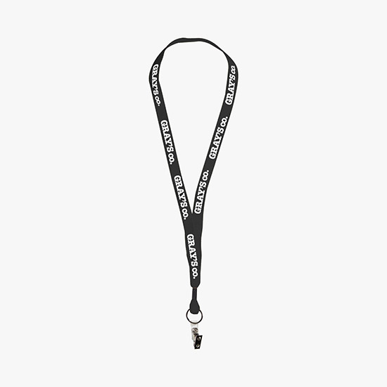 MARCO 1 Economy Polyester Lanyard - Vinyl Snap w/Bulldog Clip