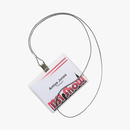 3 x 4 MARCO Value Badge Holder Lanyard Bundle