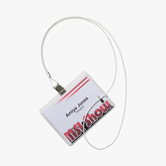 3 x 4 MARCO Value Badge Holder Lanyard Bundle