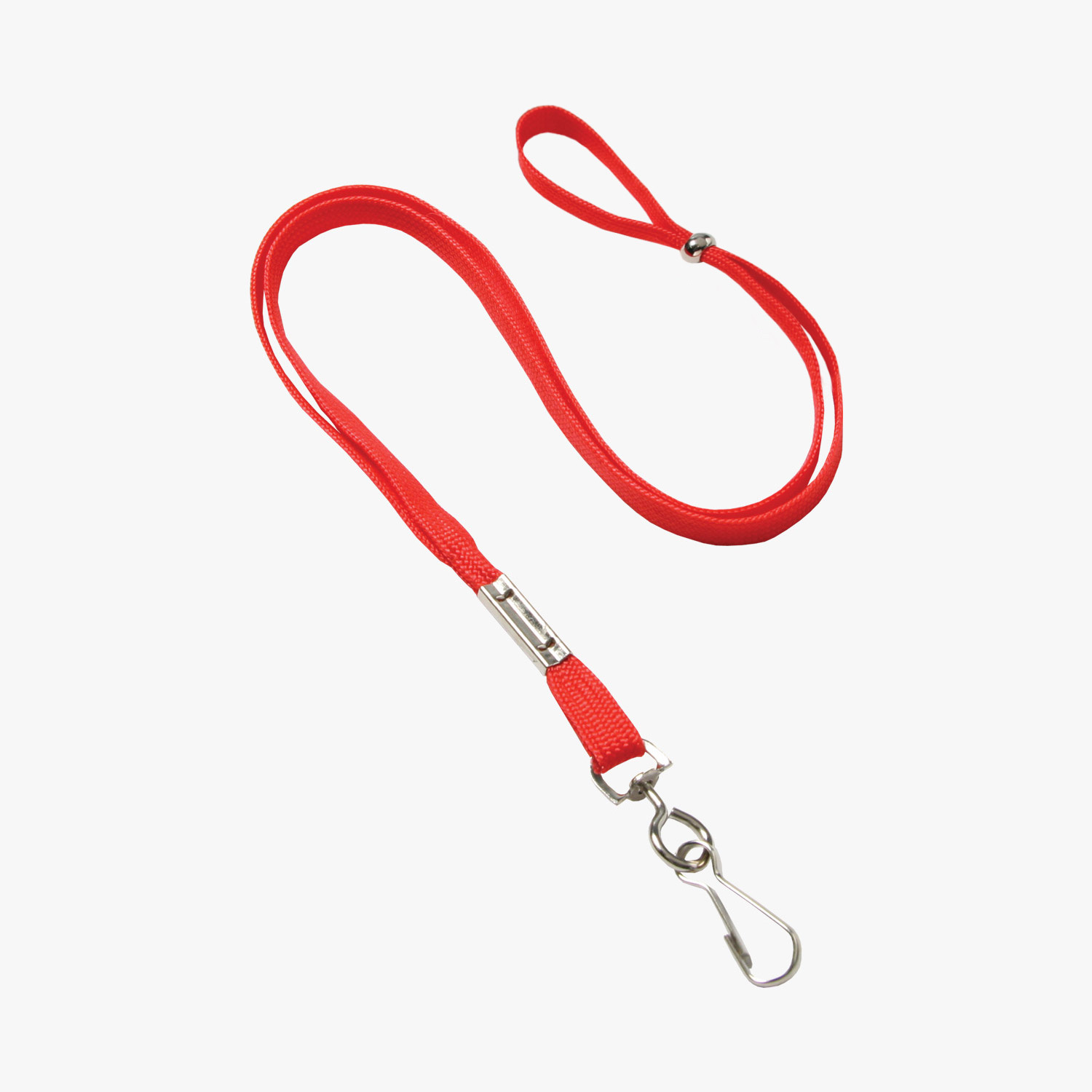 Flat Neck Cord - Red - Low Qty - Clearance