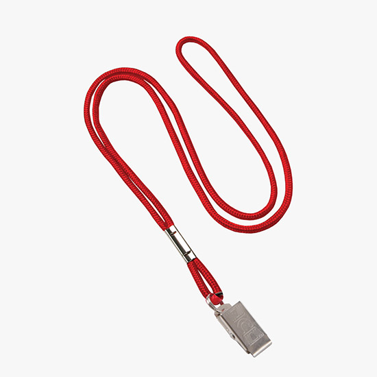 Round Neck Cord - Red - Low Qty