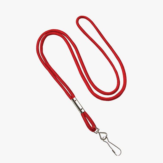 Round Neck Cord - Red - Low Qty