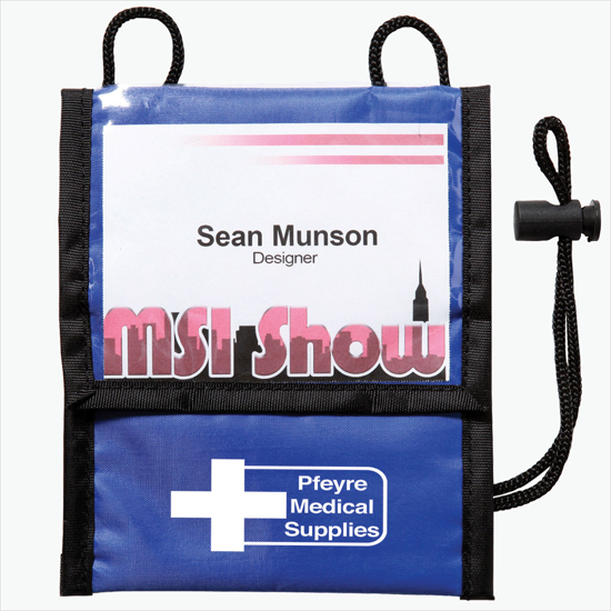 MARCO Exclusive Dual Window Neck Wallet - Clearance