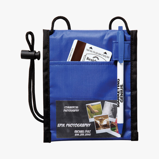MARCO Exclusive Dual Window Neck Wallet - Clearance