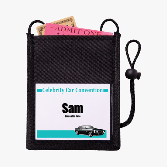 Agenda Neck Wallet - Blank