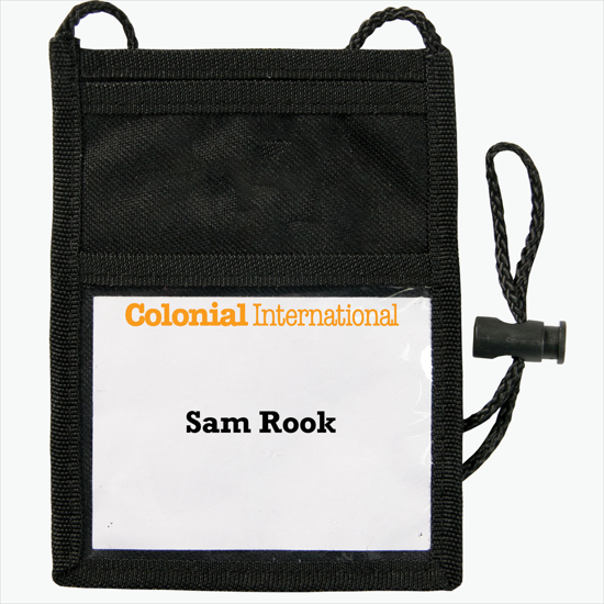 MARCO Polycanvas Neck Wallet - Blank