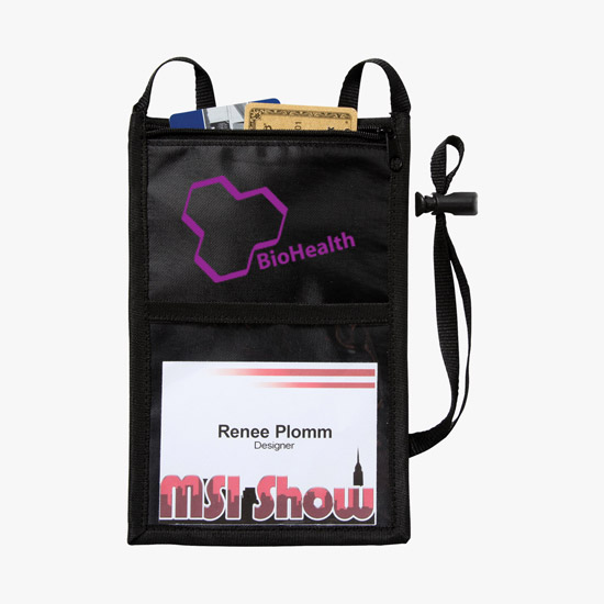 MARCO Tech Pouch Neck Wallet - Printed