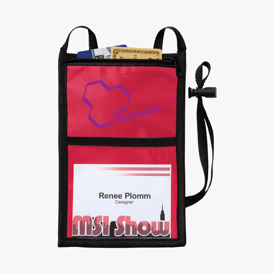 MARCO Tech Pouch Neck Wallet - Printed