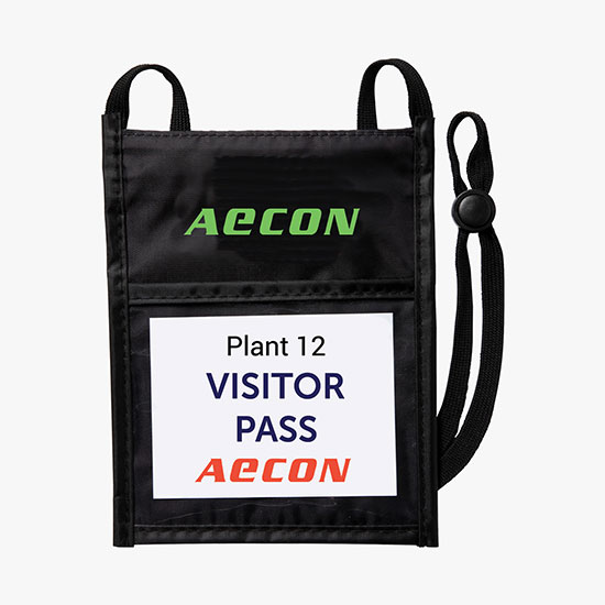 Plan Ahead & Save Prime Exposure Solid Color Nylon Neck Wallet