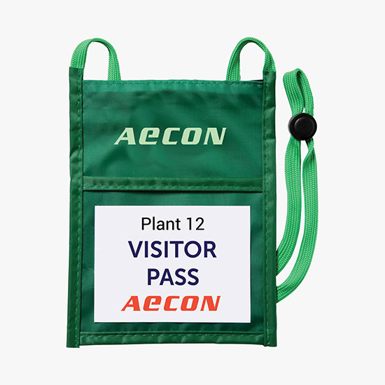 Plan Ahead & Save Prime Exposure Solid Color Nylon Neck Wallet