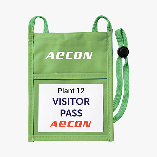 Plan Ahead & Save Prime Exposure Solid Color Nylon Neck Wallet