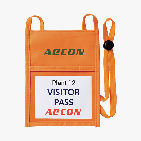 Plan Ahead & Save Prime Exposure Solid Color Nylon Neck Wallet