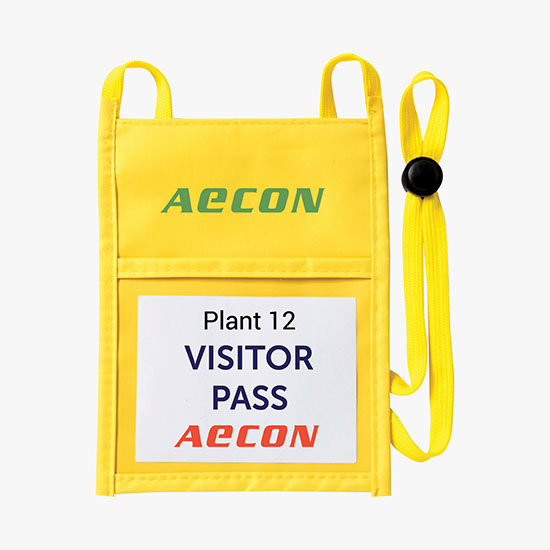 Plan Ahead & Save Prime Exposure Solid Color Nylon Neck Wallet