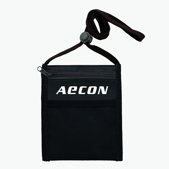 Plan Ahead & Save Event Essential Nylon Neck Wallet