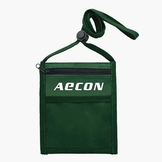 Plan Ahead & Save Event Essential Nylon Neck Wallet