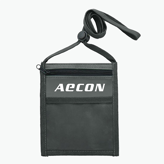 Plan Ahead & Save Event Essential Nylon Neck Wallet