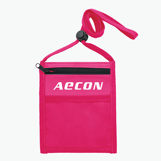 Plan Ahead & Save Event Essential Nylon Neck Wallet
