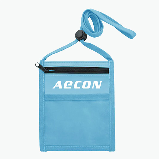 Plan Ahead & Save Event Essential Nylon Neck Wallet