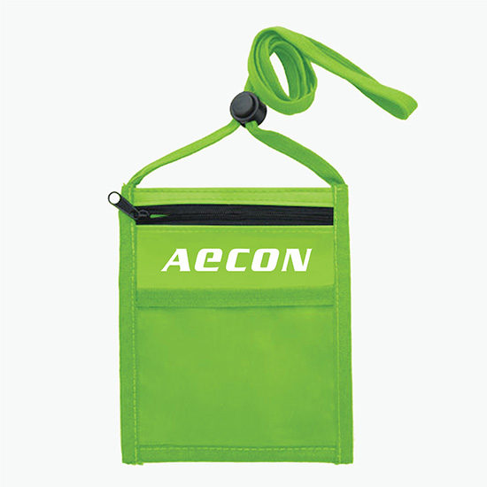 Plan Ahead & Save Event Essential Nylon Neck Wallet