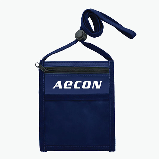 Plan Ahead & Save Event Essential Nylon Neck Wallet