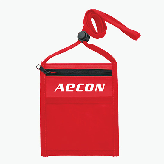 Plan Ahead & Save Event Essential Nylon Neck Wallet