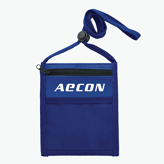 Plan Ahead & Save Event Essential Nylon Neck Wallet