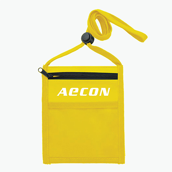 Plan Ahead & Save Event Essential Nylon Neck Wallet