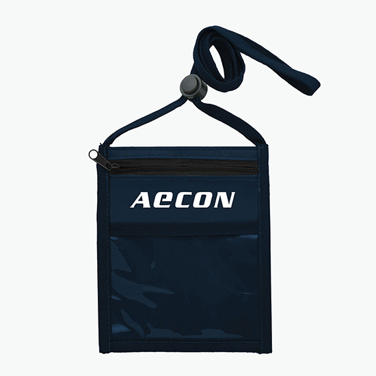 Plan Ahead & Save Event Essential Polyester Neck Wallet