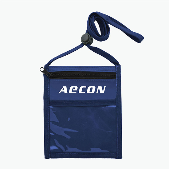 Plan Ahead & Save Event Essential Polyester Neck Wallet