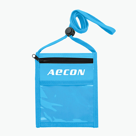 Plan Ahead & Save Event Essential Polyester Neck Wallet