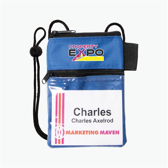 Convention Companion Neck Wallet - Full Color