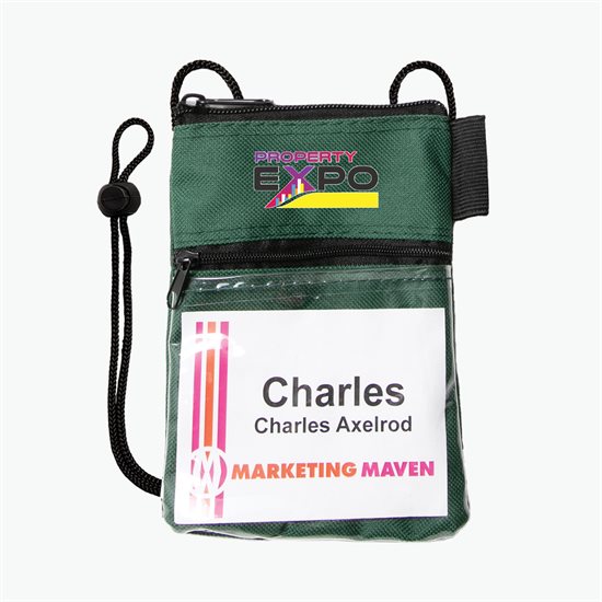 Convention Companion Neck Wallet - Full Color