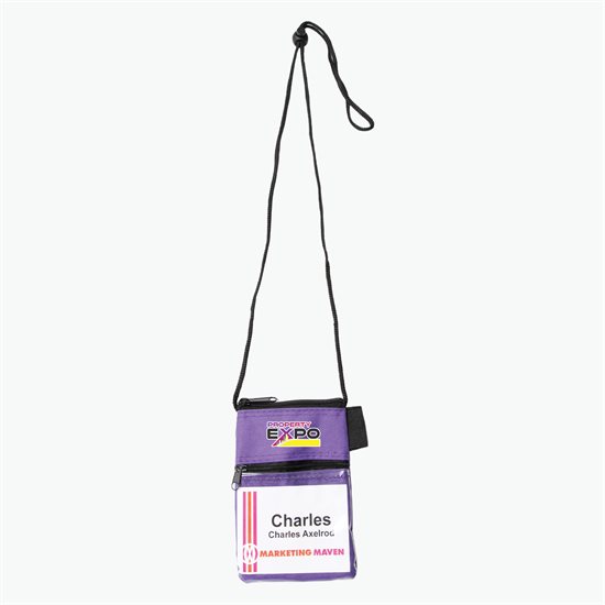 Convention Companion Neck Wallet - Full Color