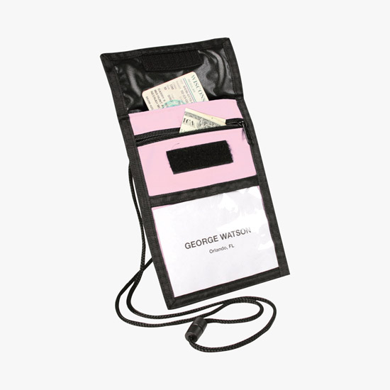 Rainbow Neck Wallet