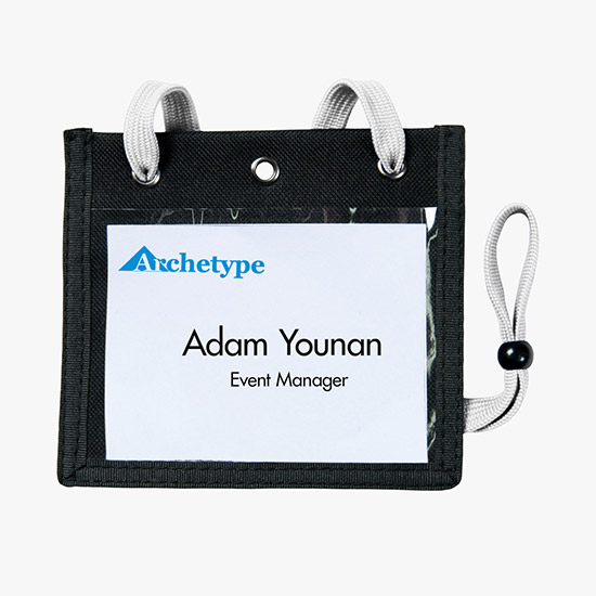 MARCO Badge/Cord Combo Pouch