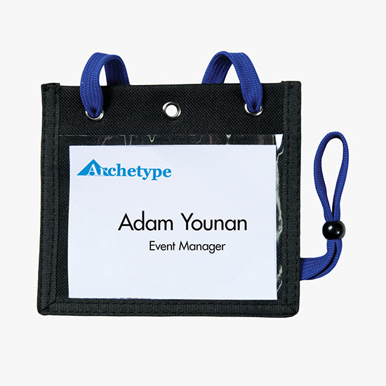 MARCO Badge/Cord Combo Pouch