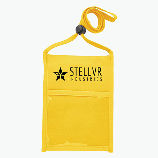 Plan Ahead & Save Recycled Economy Neck Wallet