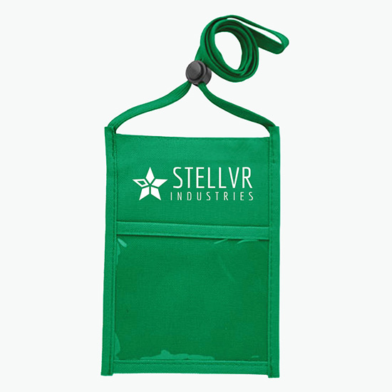 Plan Ahead & Save Recycled Economy Neck Wallet