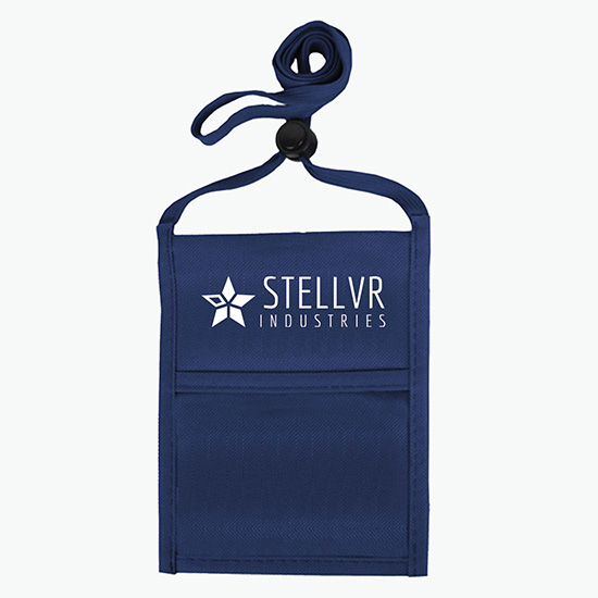 Plan Ahead & Save Recycled Economy Neck Wallet