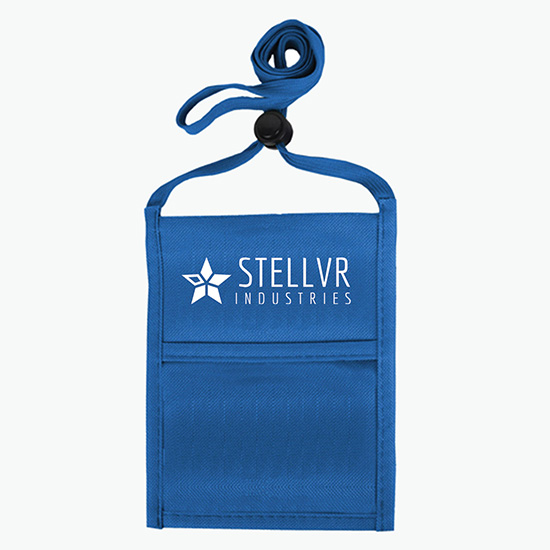 Plan Ahead & Save Recycled Economy Neck Wallet