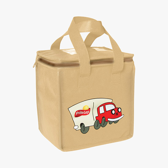 100 GSM Non-Woven Insulated Lunch Tote - Color Magic