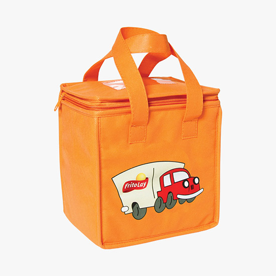 100 GSM Non-Woven Insulated Lunch Tote - Color Magic