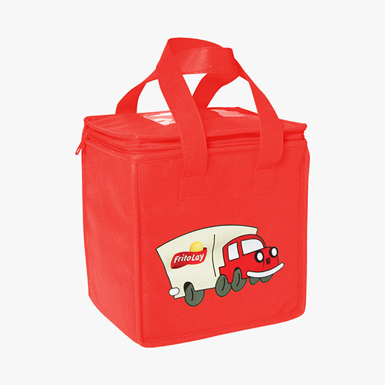 100 GSM Non-Woven Insulated Lunch Tote - Color Magic