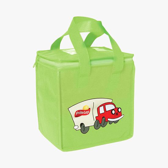100 GSM Non-Woven Insulated Lunch Tote - Color Magic