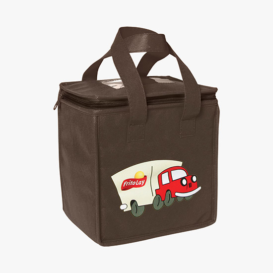 100 GSM Non-Woven Insulated Lunch Tote - Color Magic